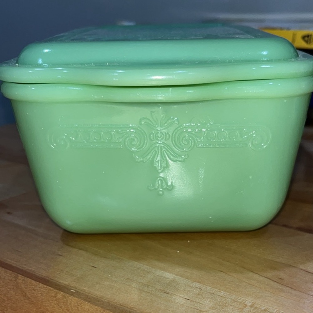 Vintage Pyrex Fire King Jadeite Philbe Loaf/Dish Pan